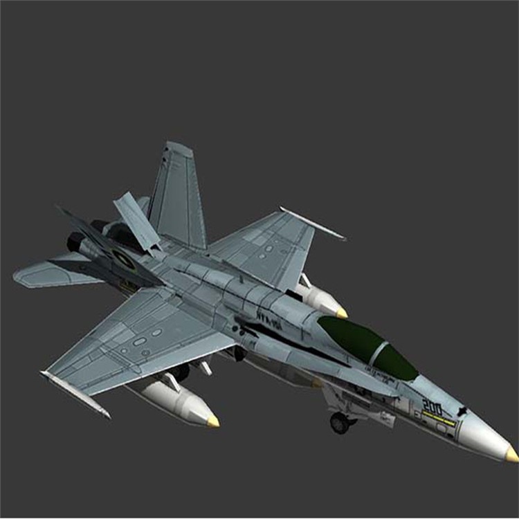 南湖3D舰载战斗机模型